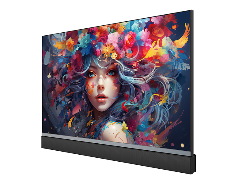 V3S  Framless design with built-in soundbar