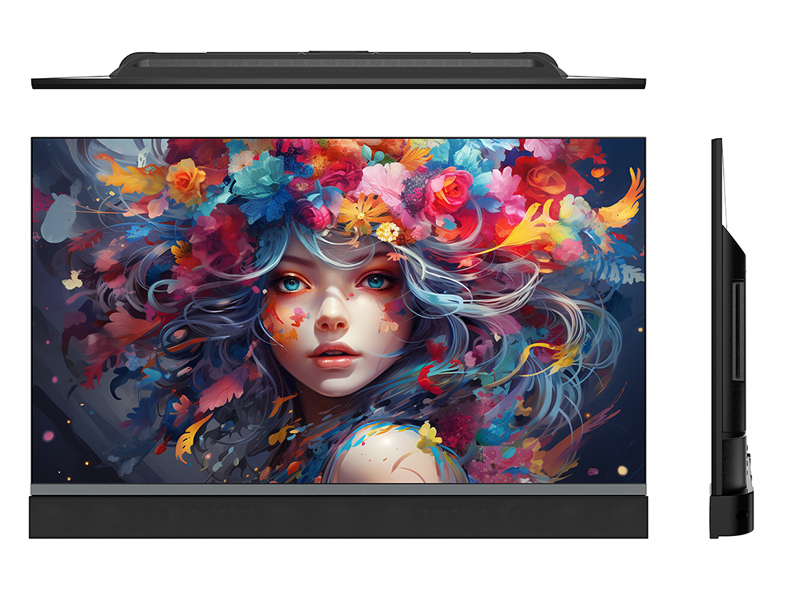 V3S  Framless design with built-in soundbar