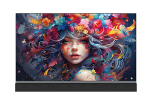 V3S  Framless design with built-in soundbar